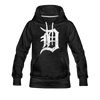 Motor City Detroit Letter D Women's Premium Hoodie - Mr.SWAGBEAST