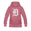Motor City Detroit Letter D Women's Premium Hoodie - Mr.SWAGBEAST