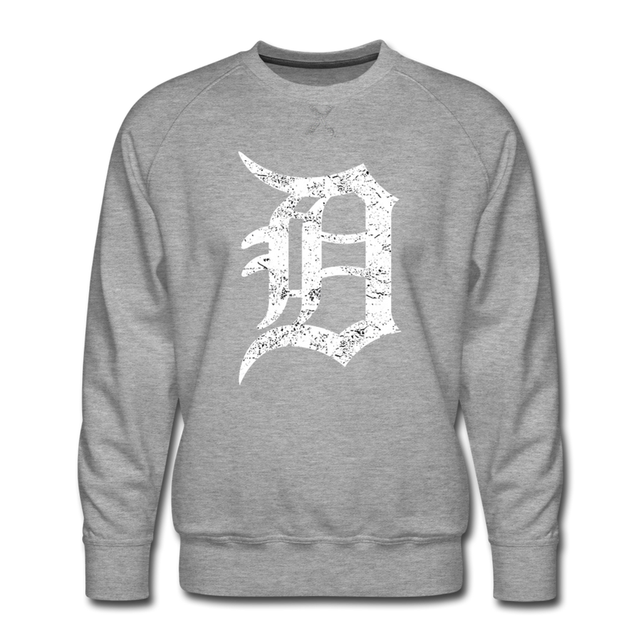 Motor City Detroit Letter D Men/Unisex Premium Sweatshirt - Mr.SWAGBEAST