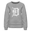 Detroit Motor City The D Letter Women's Premium Sweatshirt - Mr.SWAGBEAST