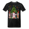 Cat Lovers Christmas Tree Premium Men/Unisex Premium T-shirt - Mr.SWAGBEAST