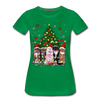 Cat Lover Christmas Tree Funny Christmas Women’s Premium T-shirt - Mr.SWAGBEAST