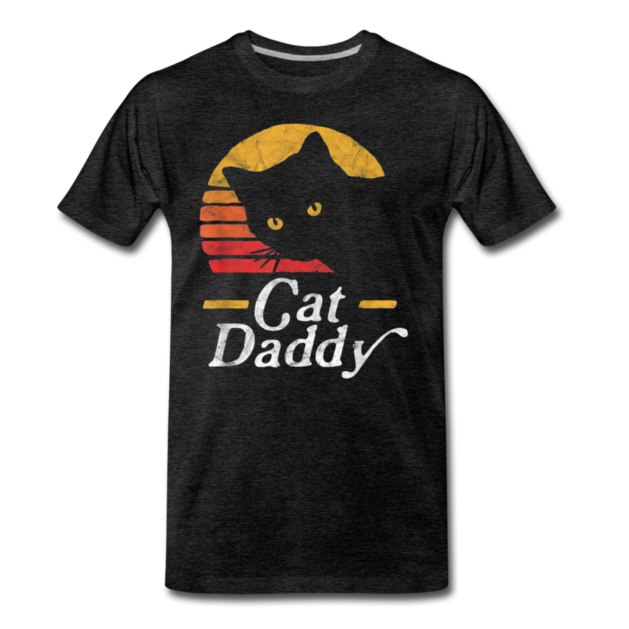 Cat Daddy Funny Cat Lovers Men /Unisex Premium T-shirt - Mr.SWAGBEAST