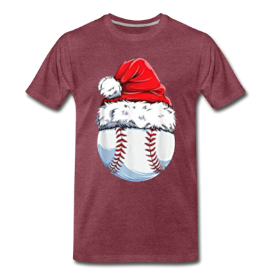 Christmas Santa Hat Baseball Christmas Men/Unisex Premium T-shirt - Mr.SWAGBEAST
