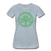 Celtic Clover St. Patrick's Day Women’s Premium T-Shirt - Mr.SWAGBEAST