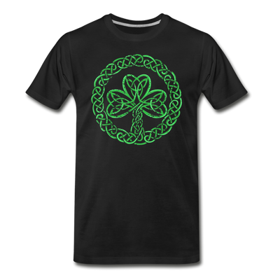 Celtic Clover St. Patrick's Day Men/Unisex Premium T-Shirt - Mr.SWAGBEAST