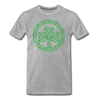 Celtic Clover St. Patrick's Day Men/Unisex Premium T-Shirt - Mr.SWAGBEAST