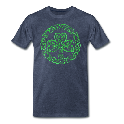 Celtic Clover St. Patrick's Day Men/Unisex Premium T-Shirt - Mr.SWAGBEAST