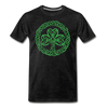 Celtic Clover St. Patrick's Day Men/Unisex Premium T-Shirt - Mr.SWAGBEAST
