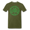 Celtic Clover St. Patrick's Day Men/Unisex Premium T-Shirt - Mr.SWAGBEAST