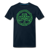 Celtic Clover St. Patrick's Day Men/Unisex Premium T-Shirt - Mr.SWAGBEAST