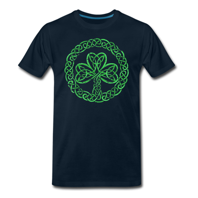 Celtic Clover St. Patrick's Day Men/Unisex Premium T-Shirt - Mr.SWAGBEAST