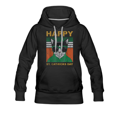 Happy Catrick's Day St. Patrick's Day Women’s Premium Pullover Adult Hoodie - Mr.SWAGBEAST