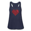 Pixels Video Game Heart Women's Flowy Tank Top - Mr.SWAGBEAST