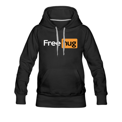 Free Hug Pornhub Women's Premium Pullover Hoodie - Mr.SWAGBEAST