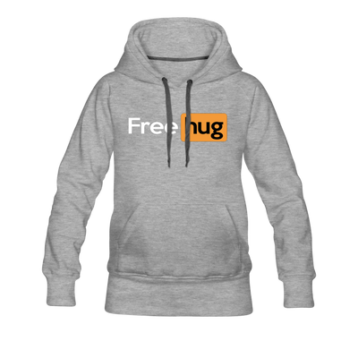 Free Hug Pornhub Women's Premium Pullover Hoodie - Mr.SWAGBEAST