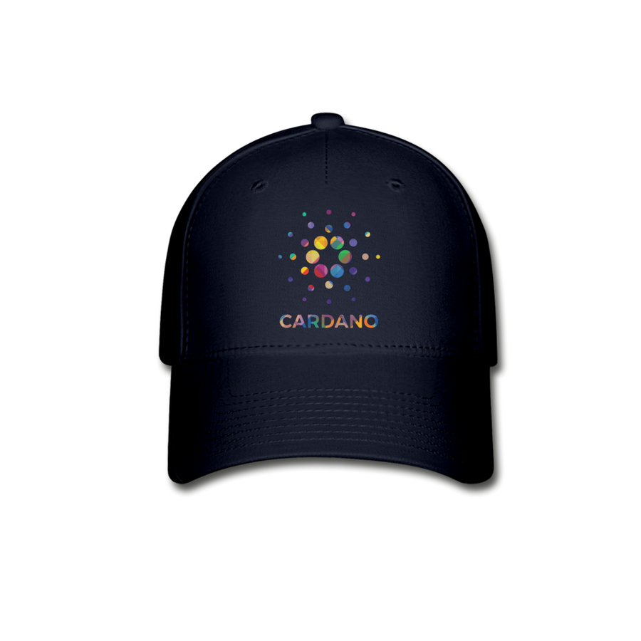 Cardano ADA Crypto Colorful Logo Premium Flex Fitted Baseball Hat - Mr.SWAGBEAST