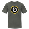 DOGE Coin Ticker Logo Men/Unisex Premium Adult T-Shirt - Mr.SWAGBEAST