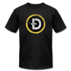 DOGE Coin Ticker Logo Men/Unisex Premium Adult T-Shirt - Mr.SWAGBEAST