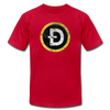 DOGE Coin Ticker Logo Men/Unisex Premium Adult T-Shirt - Mr.SWAGBEAST