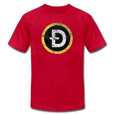 DOGE Coin Ticker Logo Men/Unisex Premium Adult T-Shirt - Mr.SWAGBEAST