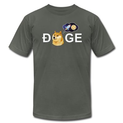 DOGE Meme To the Moon Men/Unisex Premium Adult T-Shirt - Mr.SWAGBEAST