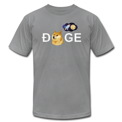 DOGE Meme To the Moon Men/Unisex Premium Adult T-Shirt - Mr.SWAGBEAST