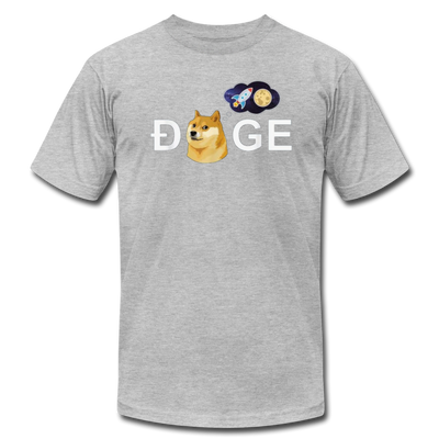 DOGE Meme To the Moon Men/Unisex Premium Adult T-Shirt - Mr.SWAGBEAST
