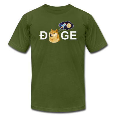 DOGE Meme To the Moon Men/Unisex Premium Adult T-Shirt - Mr.SWAGBEAST