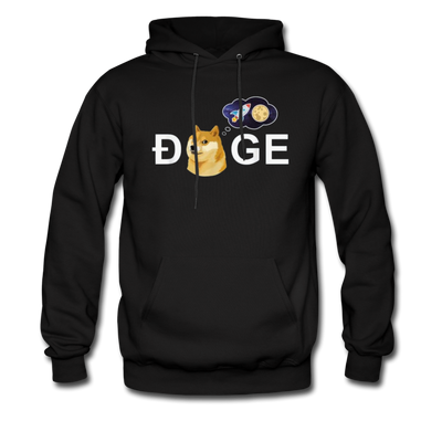 DOGE Meme To the Moon Men/Unisex Premium Adult Pullover Hoodie - Mr.SWAGBEAST