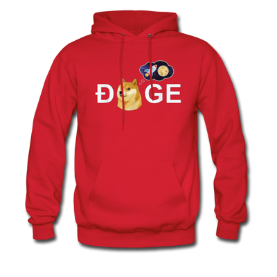 DOGE Meme To the Moon Men/Unisex Premium Adult Pullover Hoodie - Mr.SWAGBEAST