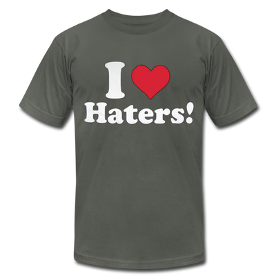 I Love Haters Men/Unisex Premium Adult T-shirt - Mr.SWAGBEAST