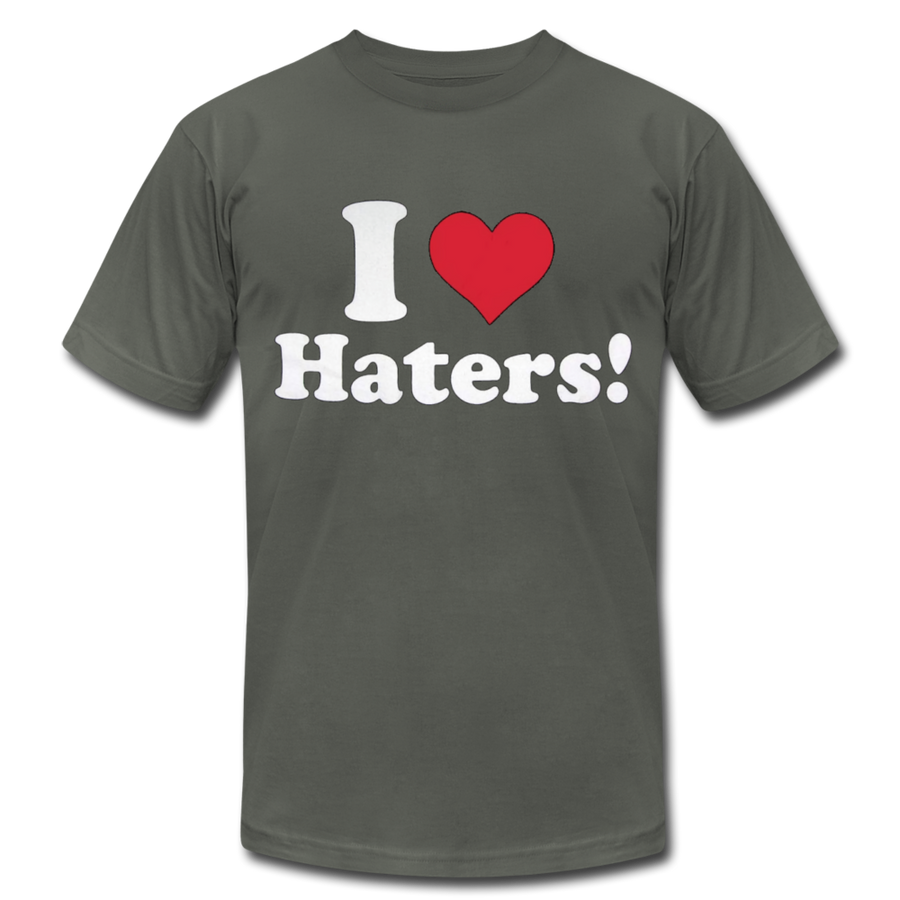 I Love Haters Men/Unisex Premium Adult T-shirt - Mr.SWAGBEAST