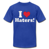 I Love Haters Men/Unisex Premium Adult T-shirt - Mr.SWAGBEAST