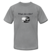 What She Order? Fish Filet Funny Men/Unisex Premium Adult T-Shirt - Mr.SWAGBEAST