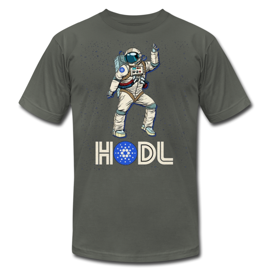 Hodl Disco Astronaut Cardano Men/Unisex Premium Adult T-Shirt - Mr.SWAGBEAST