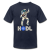 Hodl Disco Astronaut Cardano Men/Unisex Premium Adult T-Shirt - Mr.SWAGBEAST