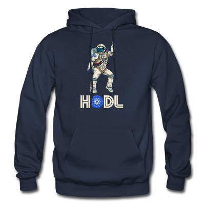 Hodl Disco Astronaut Cardano Men/Unisex Premium Adult Pullover Hoodie - Mr.SWAGBEAST