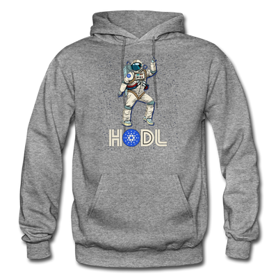 Hodl Disco Astronaut Cardano Men/Unisex Premium Adult Pullover Hoodie - Mr.SWAGBEAST