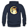 DOGE Coin Meme Dog Moon Men/Unisex Premium Adult Pullover Hoodie - Mr.SWAGBEAST