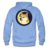 DOGE Coin Meme Dog Moon Men/Unisex Premium Adult Pullover Hoodie - Mr.SWAGBEAST