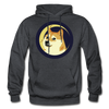 DOGE Coin Meme Dog Moon Men/Unisex Premium Adult Pullover Hoodie - Mr.SWAGBEAST