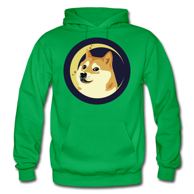DOGE Coin Meme Dog Moon Men/Unisex Premium Adult Pullover Hoodie - Mr.SWAGBEAST