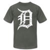 Motor City Detroit Letter D Men's Premium T-shirt - Mr.SWAGBEAST