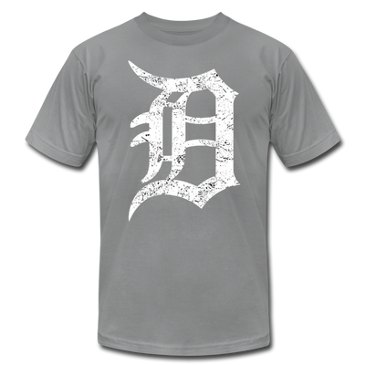 Motor City Detroit Letter D Men's Premium T-shirt - Mr.SWAGBEAST