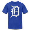 Motor City Detroit Letter D Men's Premium T-shirt - Mr.SWAGBEAST
