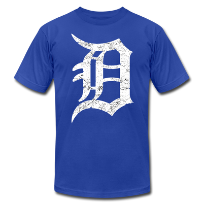 Motor City Detroit Letter D Men's Premium T-shirt - Mr.SWAGBEAST