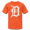 Motor City Detroit Letter D Men's Premium T-shirt - Mr.SWAGBEAST
