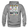 Black Fathers Matter Father's Day Men's Premium Adult Pullover Hoodie - Mr.SWAGBEAST