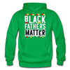 Black Fathers Matter Father's Day Men's Premium Adult Pullover Hoodie - Mr.SWAGBEAST